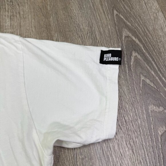 Rome Pays Off King Pleasure Mens White City Art Graphic Print T Shirt Size M - Picture 6 of 10